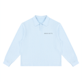 Loose Long Sleeve Polo Shirt