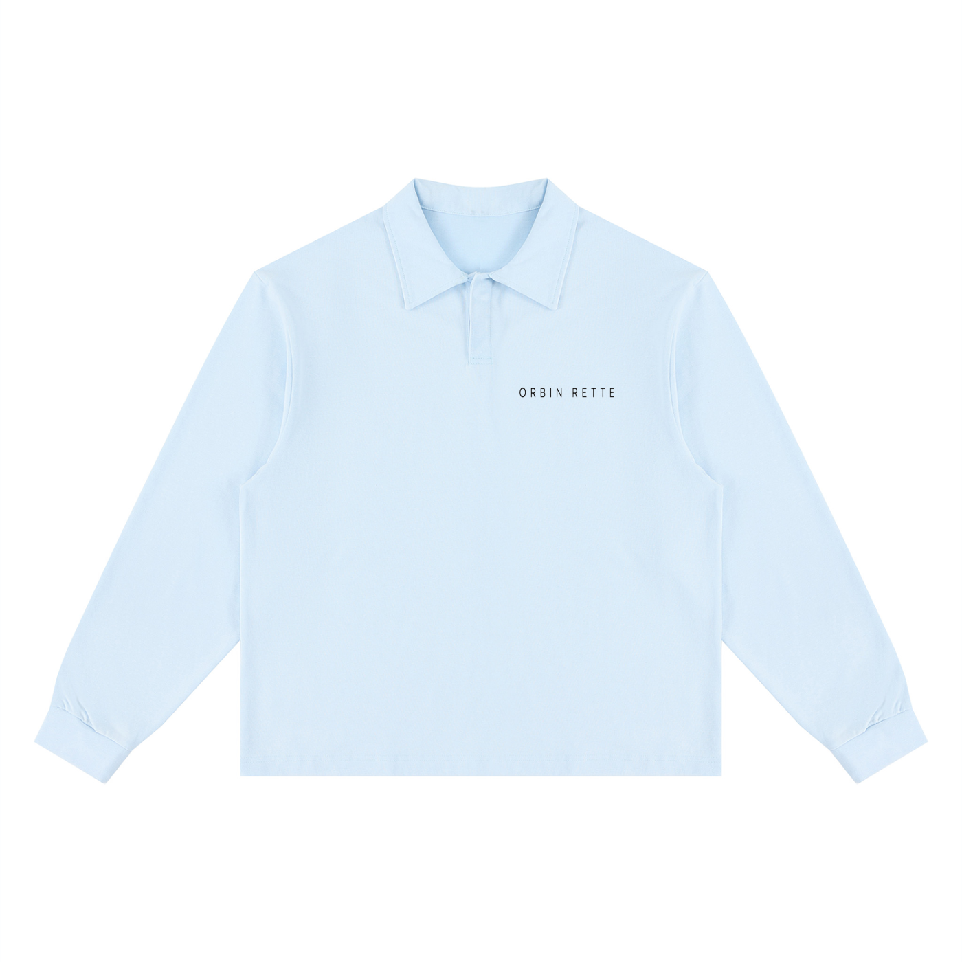 Loose Long Sleeve Polo Shirt