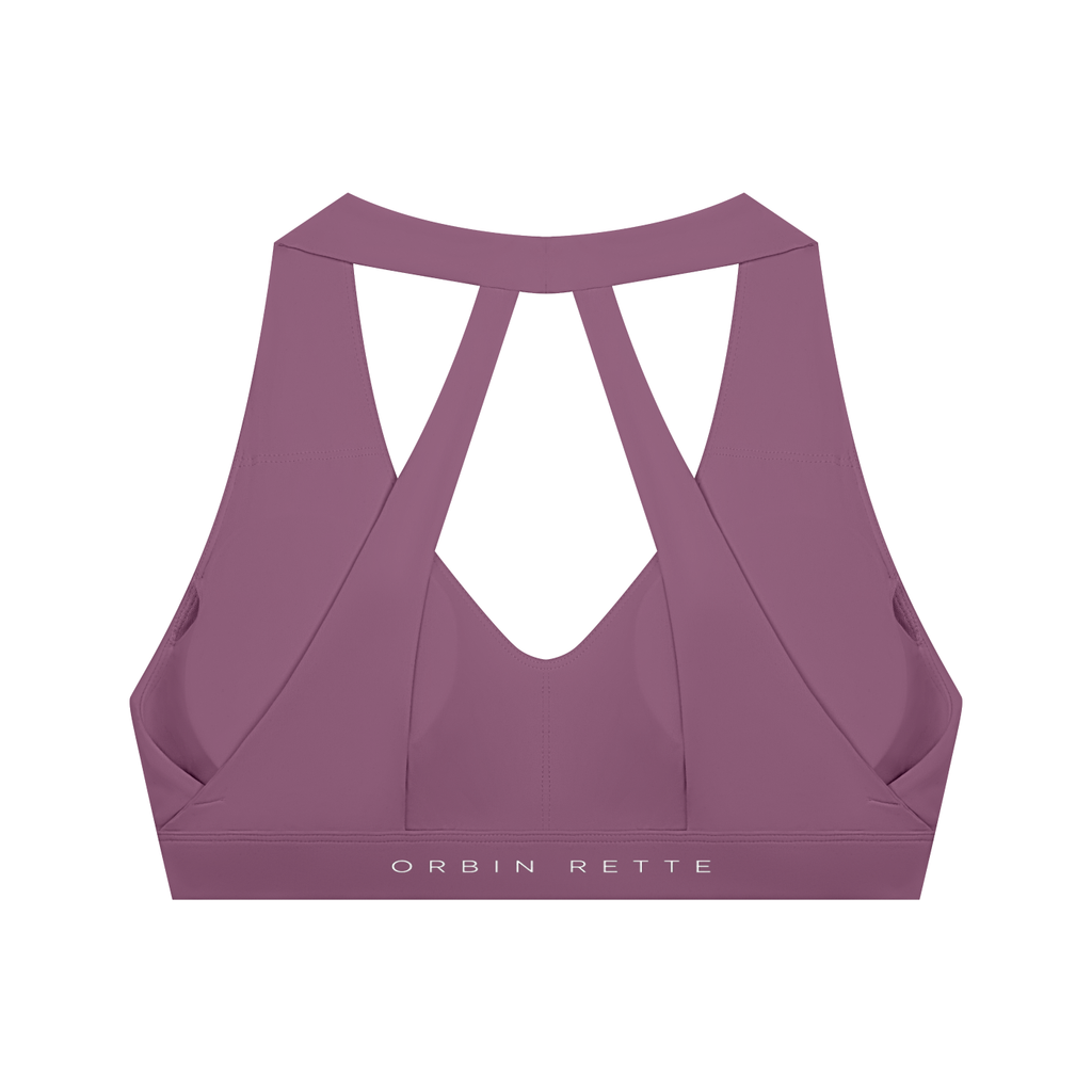 Halter Cropped Sports Bra