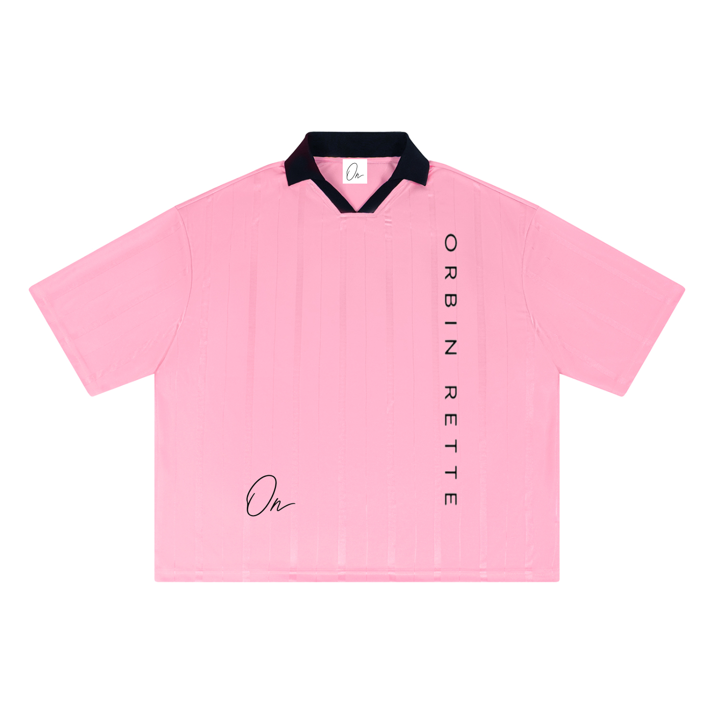 Striped Boxy Soccer Jersey