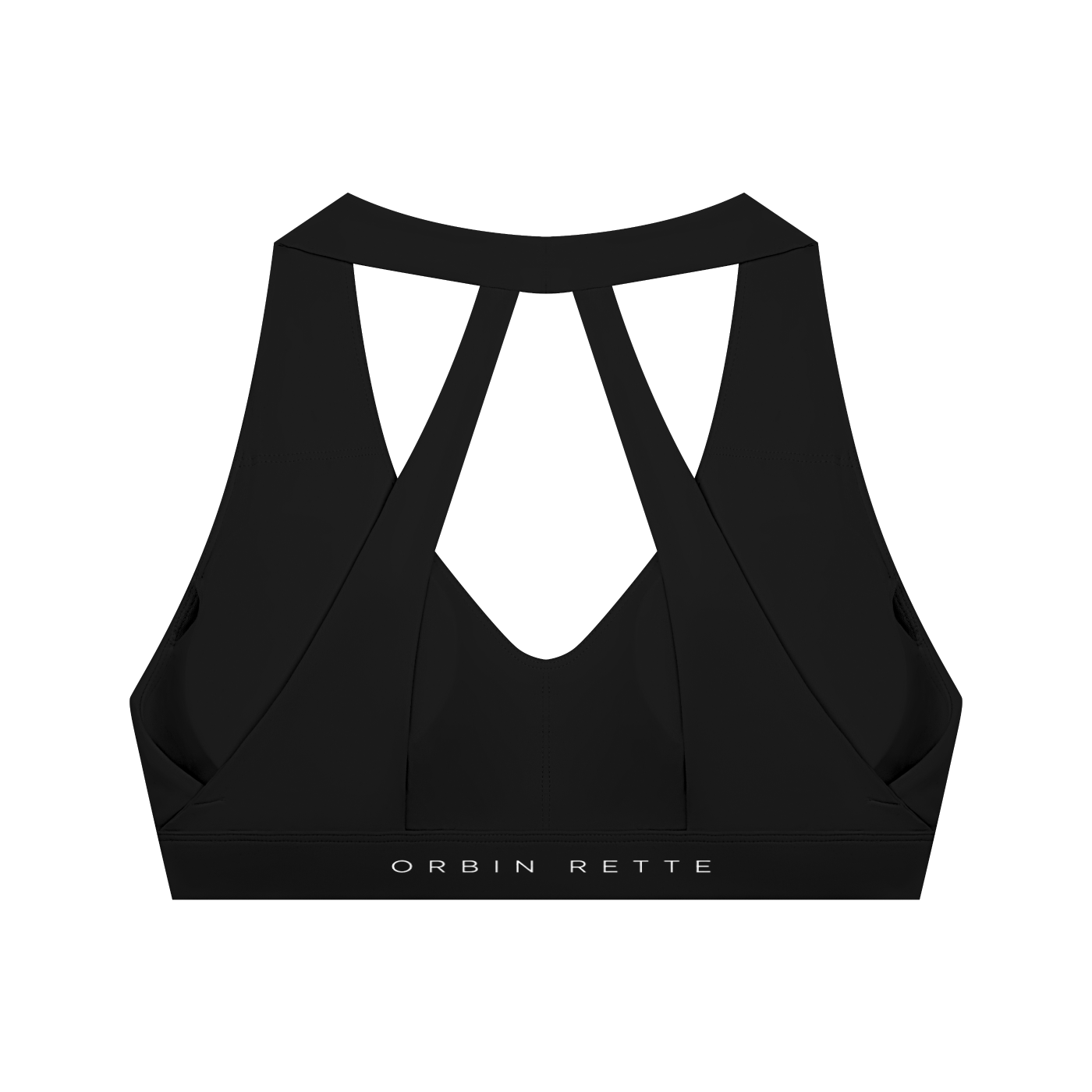 Halter Cropped Sports Bra