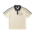 Collar Short-Sleeve Polo Shirt