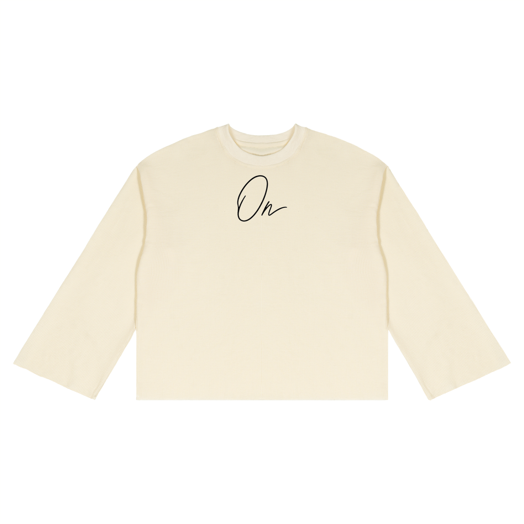 Waffle Raw Edge T-Shirt