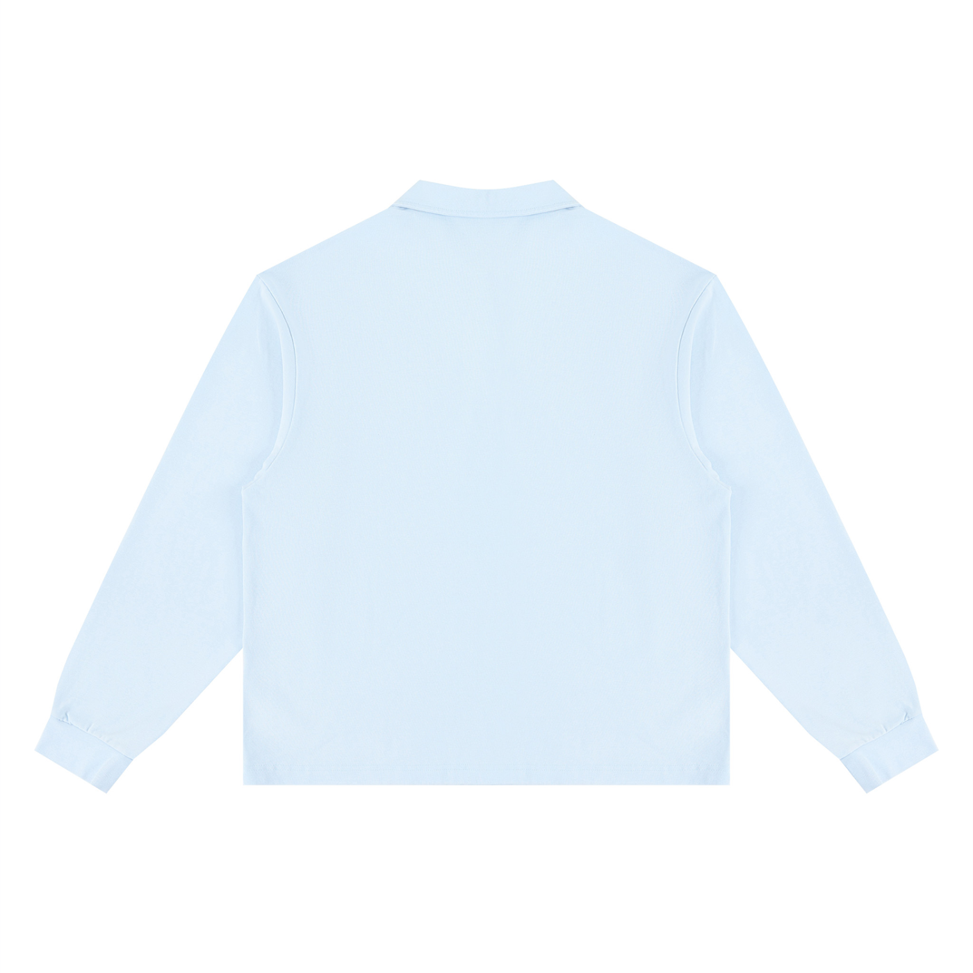 Loose Long Sleeve Polo Shirt