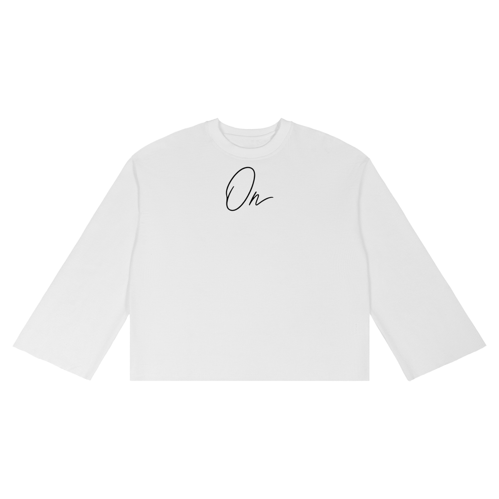 Waffle Raw Edge T-Shirt