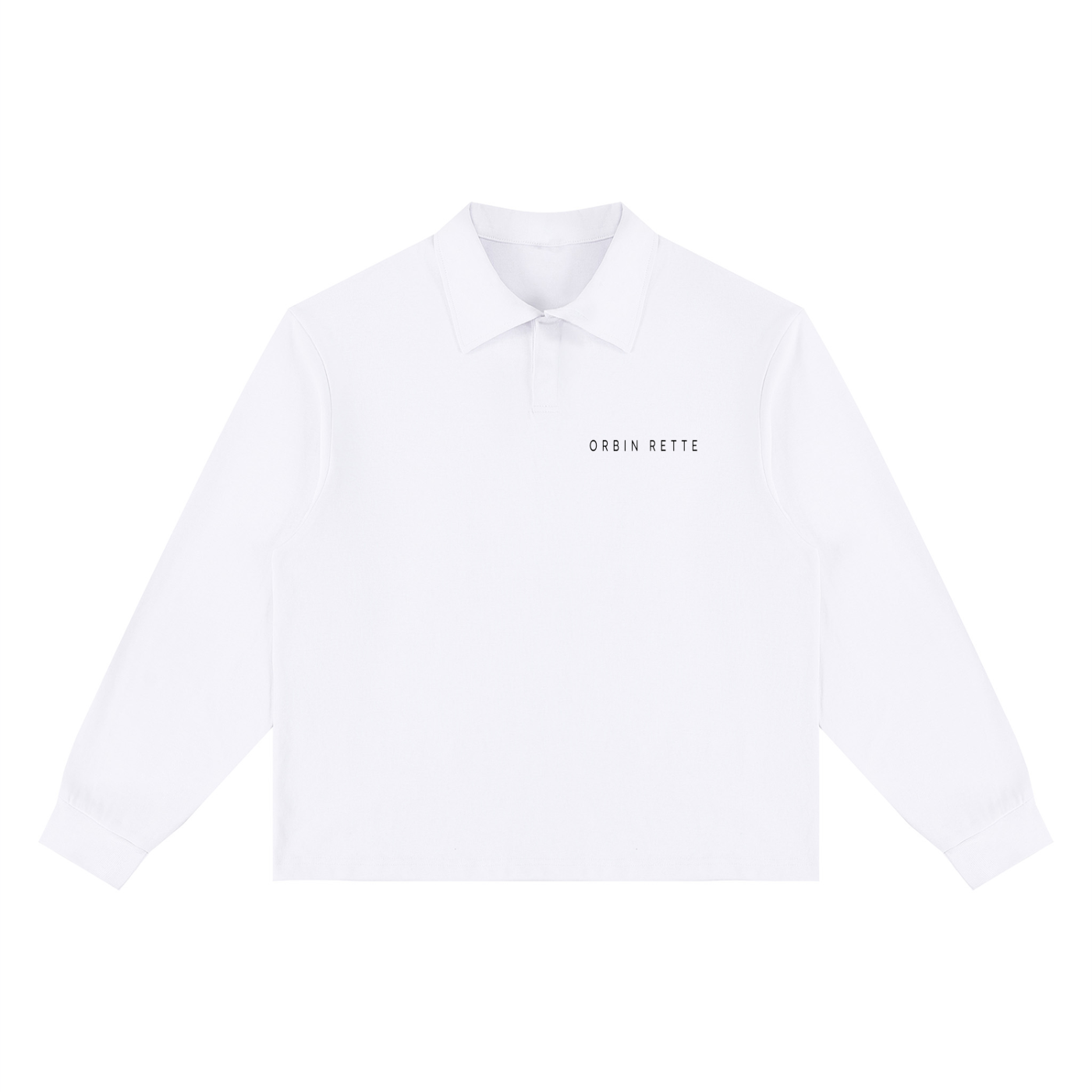 Loose Long Sleeve Polo Shirt