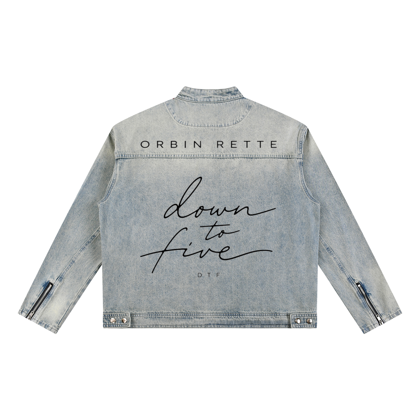 Vintage Wash Denim Jacket