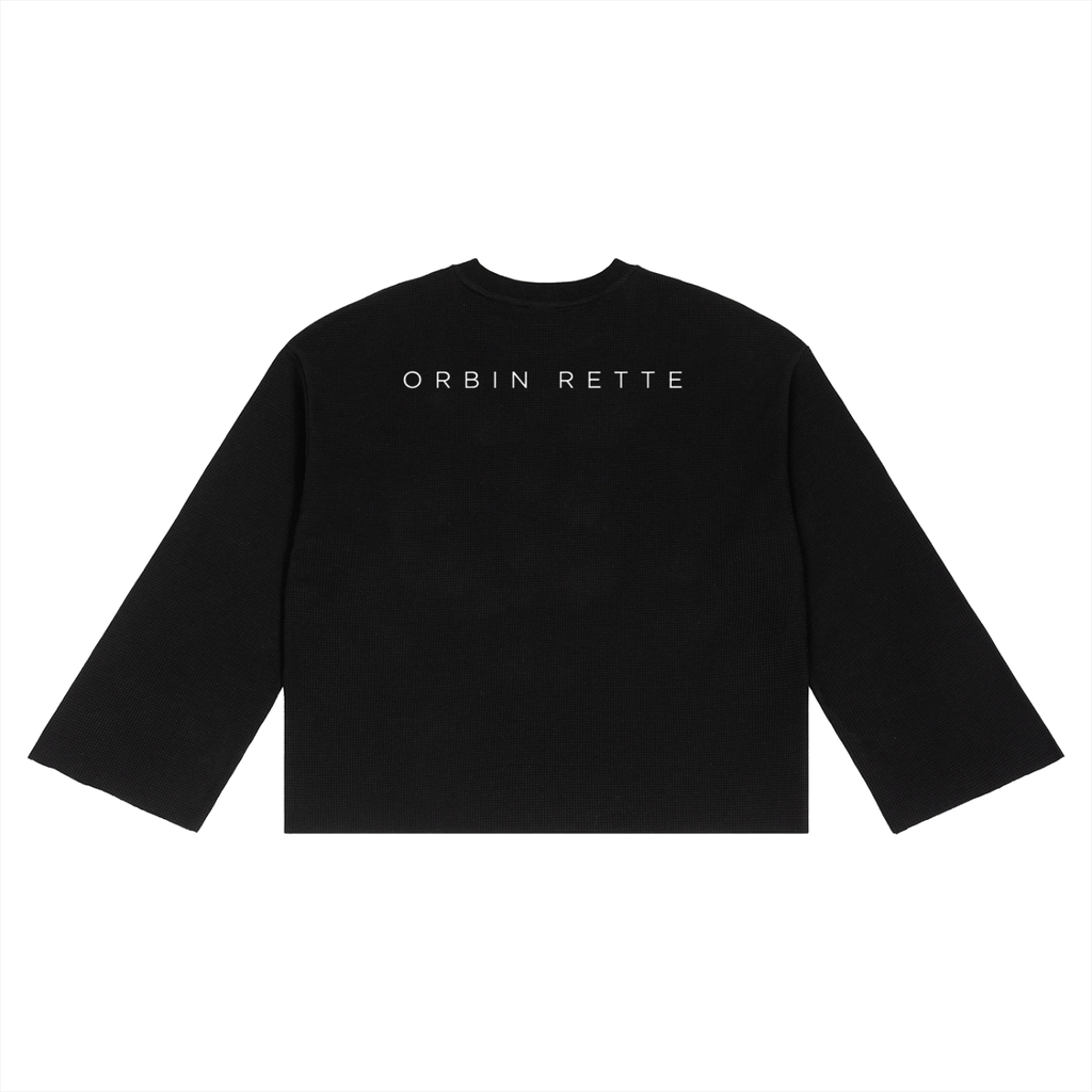 Waffle Raw Edge T-Shirt