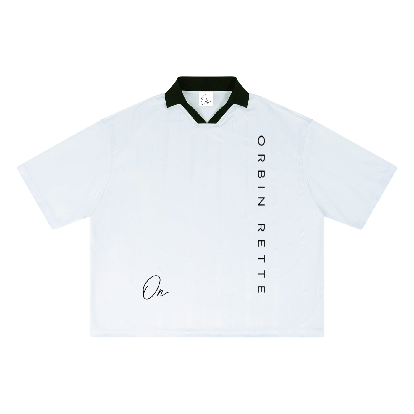 Striped Boxy Soccer Jersey