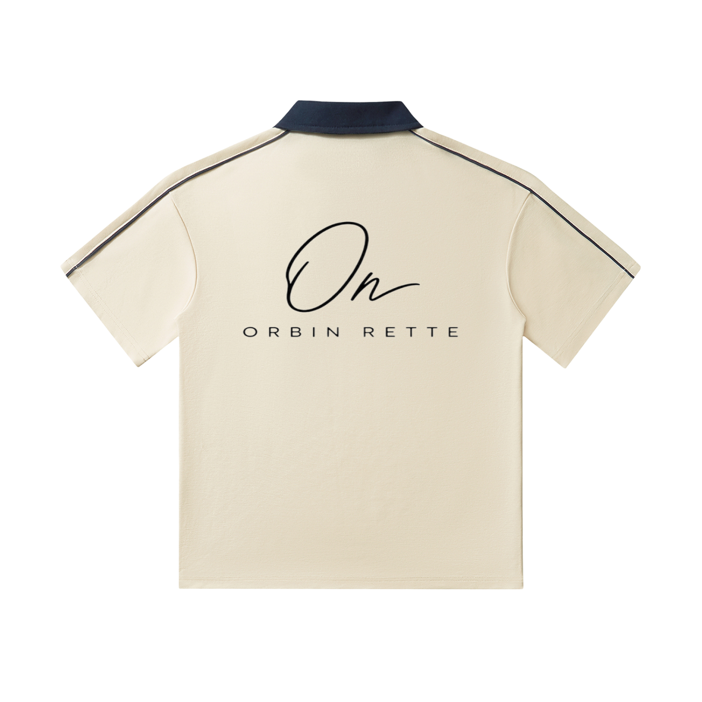 Collar Short-Sleeve Polo Shirt