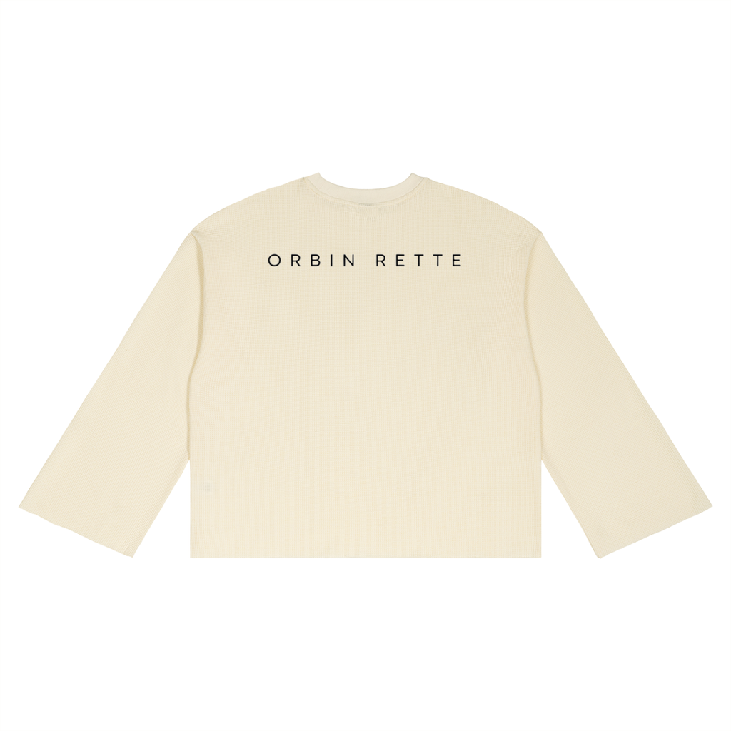 Waffle Raw Edge T-Shirt