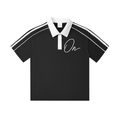 Collar Short-Sleeve Polo Shirt